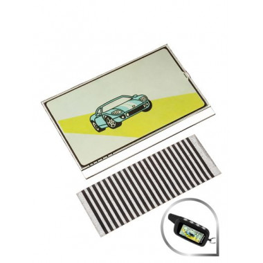 LCD дисплей на шлейфе Пантера SLK-600/625/675RS