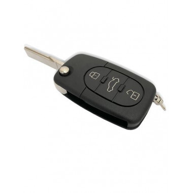 Корпус на Смарт ключ (A0021) AUDI 3 КНОПКИ выкидной