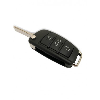 Корпус на Смарт ключ (A0021 A6) AUDI A6 3 КНОПКИ выкидной