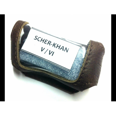 чехол для брелка КОБУРА SCHER-KHAN 5-6 КОРИЧНЕВАЯ