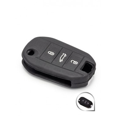 чехол для ШТАТ КЛЮЧА СИЛИКОН 006 14  types of Citroen (ВЫКИДНОЙ) Размер 45х75мм