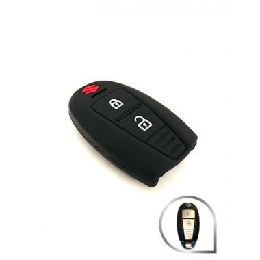 чехол для ШТАТ КЛЮЧА СИЛИКОН 984 Suzuki New Swift (СМАРТ) Размер 40х70мм