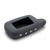 чехол для брелка СИЛИКОН АЛЛИГАТОР S-800/S-825/S-850/S-875 (PANTERA SLK 600/625/650) СЕРЫЙ