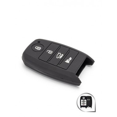чехол для ШТАТ КЛЮЧА СИЛИКОН 1092 KIA K3 (СМАРТ) Размер 45х65мм