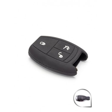 чехол для ШТАТ КЛЮЧА СИЛИКОН 1049 Mercedes-Benz c200, GLK300, R350 (СМАРТ) Размер 42х58мм