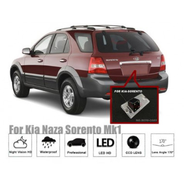 Рамка под камеру заднего вида для Kia Sorento I BL(02-09) / Cerato I (04-10) Разм.86мм*42мм №HS-8221