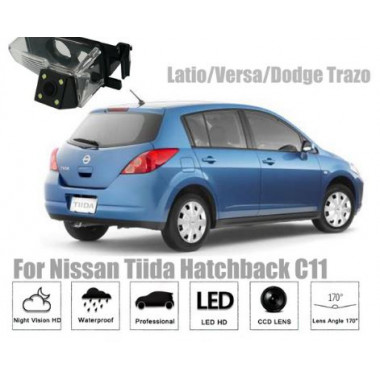 Рамка под камеру заднего вида для Nissan Tiida Hatchback(04-12) / Q60(2013+)  Разм.84мм*36мм №HS-8024