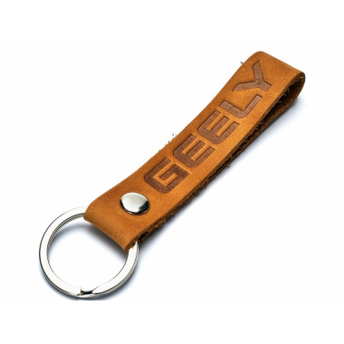 Брелок КОЖА "ремешок" ДЖИЛИ (GEELY)
