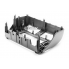 Переходная рамка 2DIN 9 дюймов (CARAV 22-024) TOYOTA Land Cruiser Prado (150) 2009-13 (с навигацией/серебро)  Разм.230/220 x130