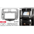 Переходная рамка 2DIN 9 дюймов (CARAV 22-024) TOYOTA Land Cruiser Prado (150) 2009-13 (с навигацией/серебро)  Разм.230/220 x130