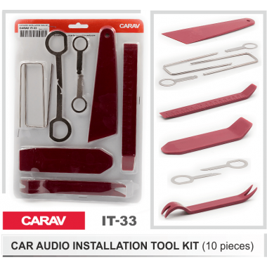 Набор инструментов для установщика Car Audio (CARAV IT-33) 10 предметов